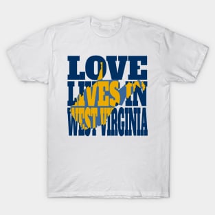 Love Lives in West Virginia T-Shirt